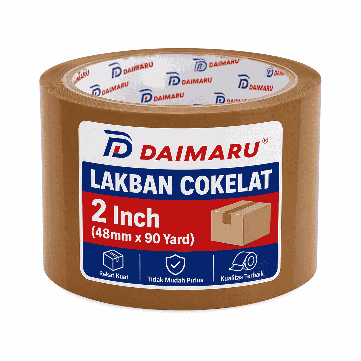 Lakban Cokelat DAIMARU 2 Inch (48mm x 90 Yard)
