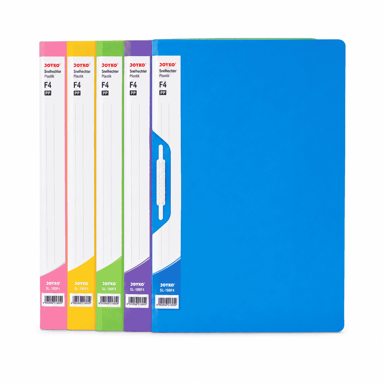 Map Snelhechter Plastik Joyko F4 Warna-Warni