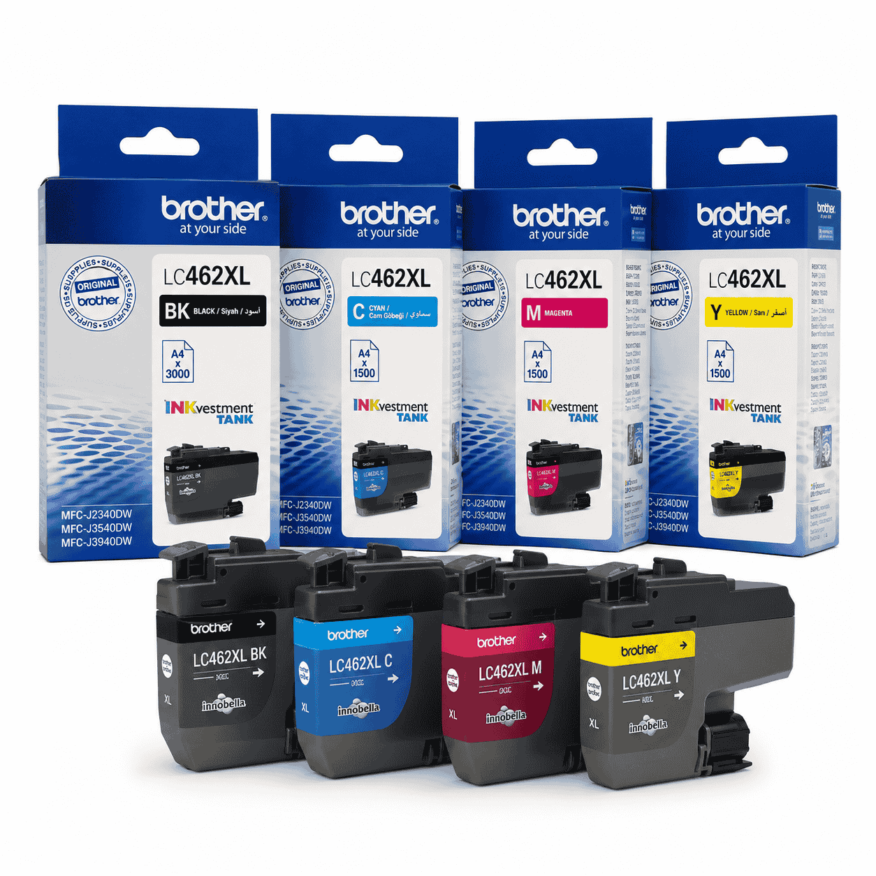 Tinta Cartridge Brother LC-462 / LC-462XL Series