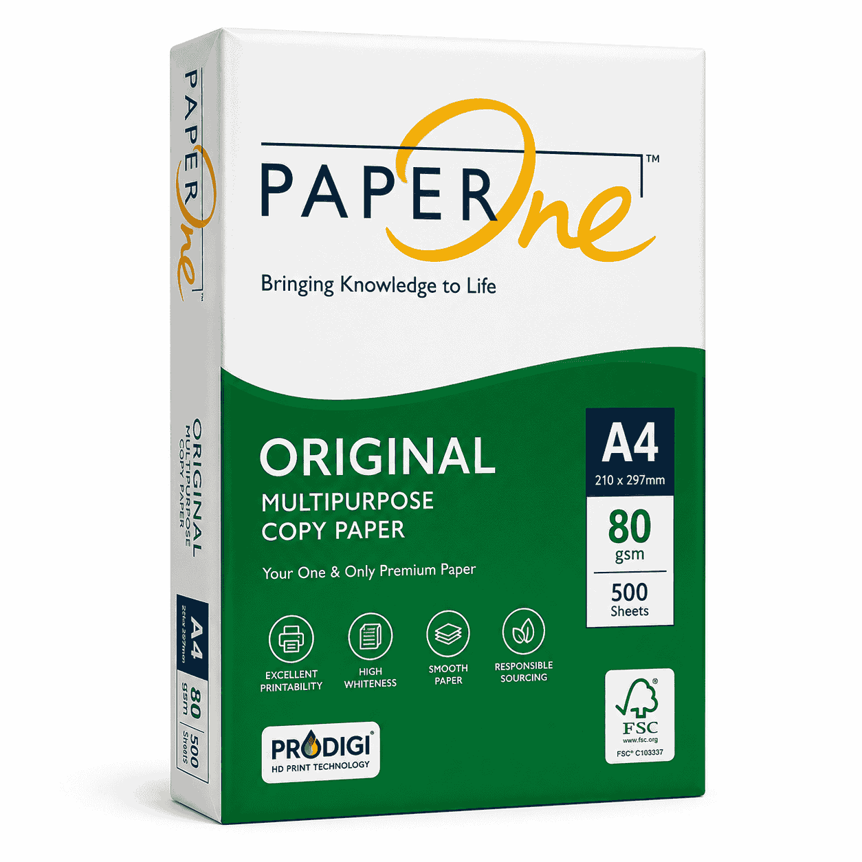 Kertas HVS PaperOne A4 80gr Original (1 Ream)